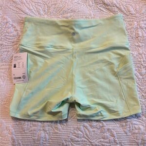 Athleta Light Green Women's Bike Shorts